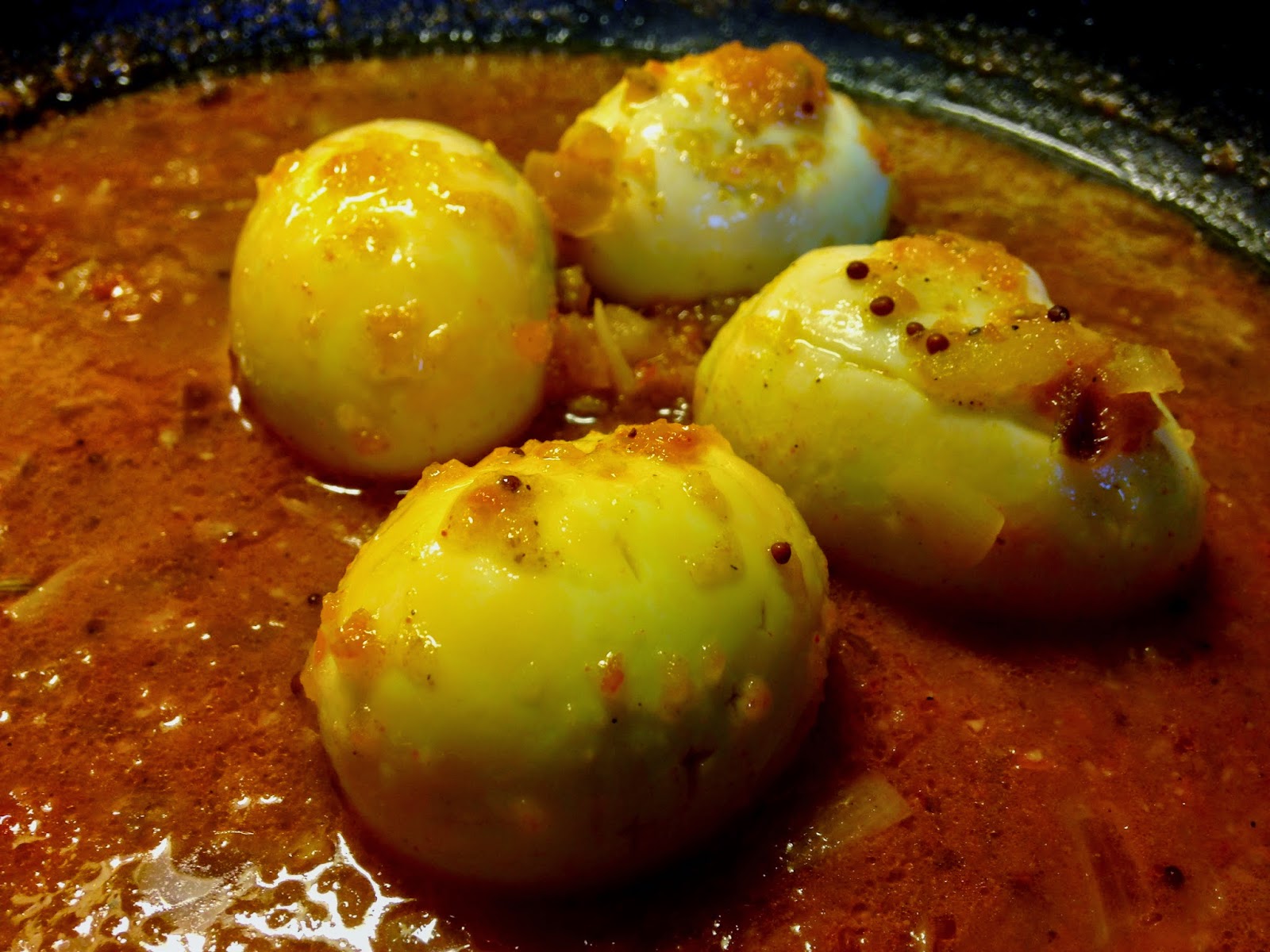 Effervescence Fried Egg Curry